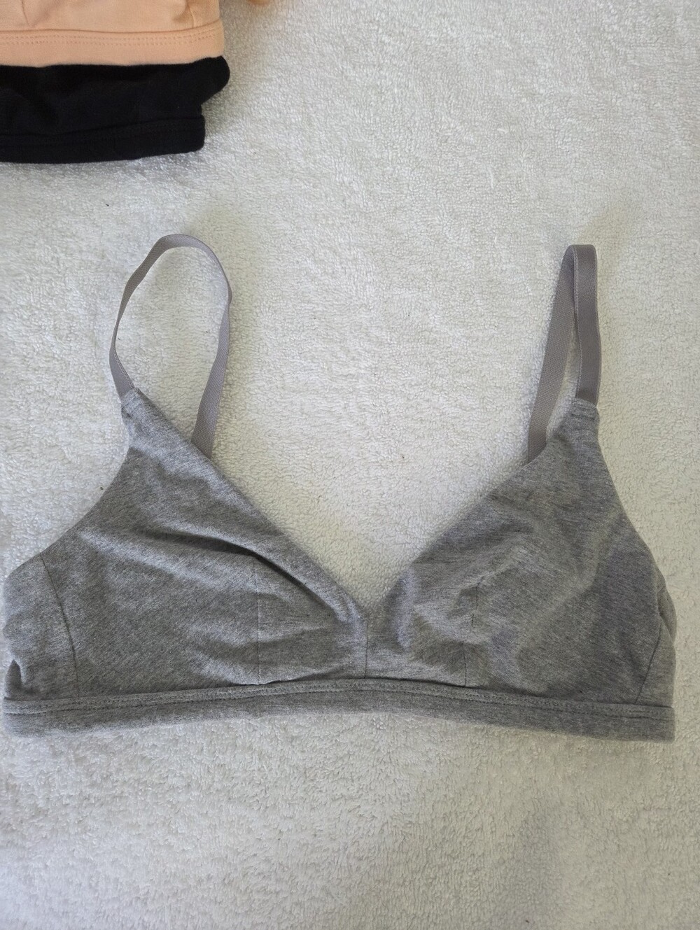Knickey Triangle Bralette Women's Size Small Bundle Of 3 Organic Cotton - Picture 5 of 12